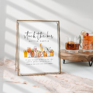 Lagrar vid Pub-Par-skylten med reglaget Flaska Poster