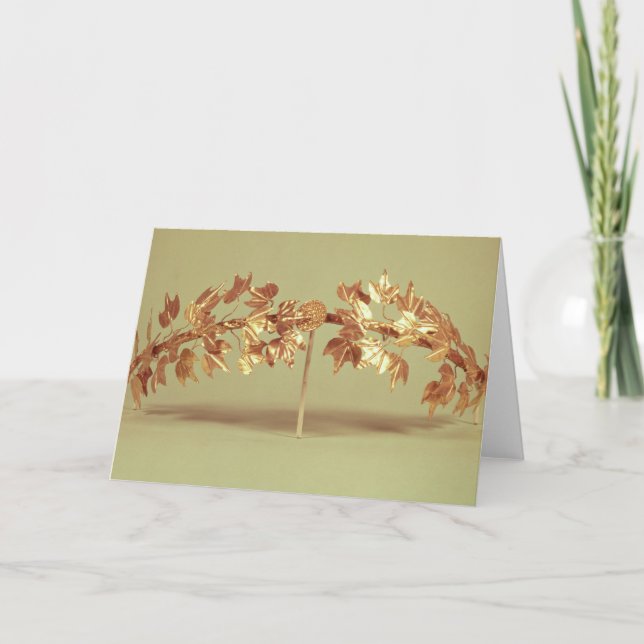 Lagrarkran, Mycenae Helgkort (Framsida)