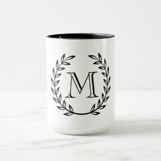 LagrarkranMonogram Mugg