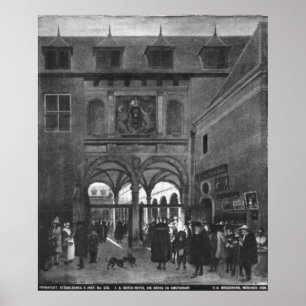 Lagrarutbytet i Amsterdam Poster