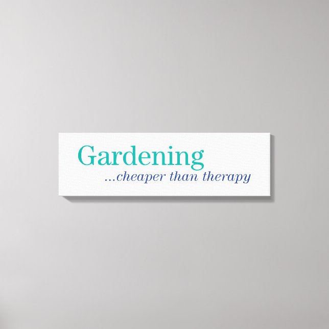 Lägre än terapi canvastryck (Framsida)