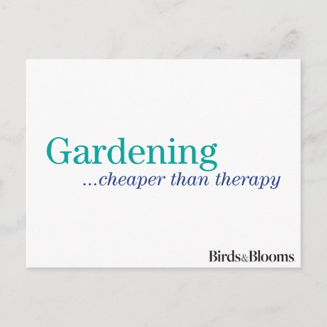 Lägre än terapi vykort (Framsida)