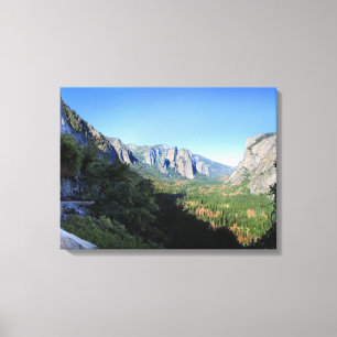 Lägre fyra milstolpar - Yosemite Valley Canvastryck