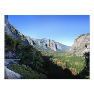 Lägre fyra milstolpar - Yosemite Valley Fototryck
