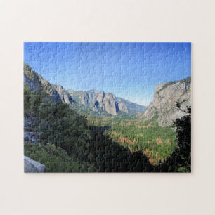 Lägre fyra milstolpar - Yosemite Valley Pussel