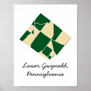 Lägre Gwynedd, PA-arkivprojektionsyta Poster