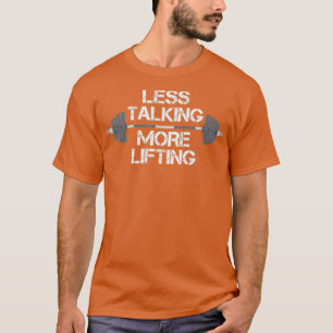 Lägre hastighet vid upplyftning av vikt - snabbare t shirt
