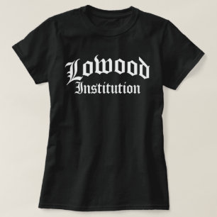 Lägre institution tee shirt