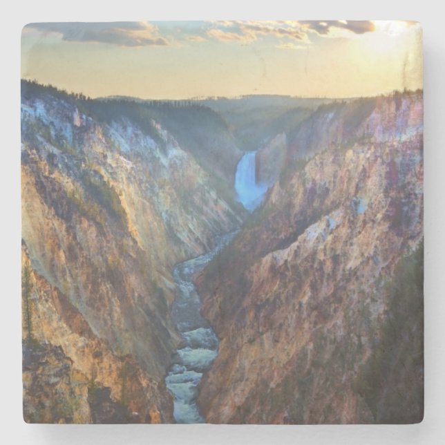 Lägre nedgångar från konstnär pekar underlägg sten (Framsidan)