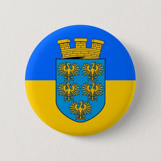 Lägre Österrike flagga Knapp (Framsida)