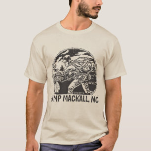 "Lägret Mackall" - den långa fliken - bekläda T Shirt