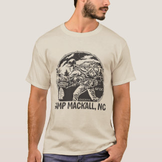 "Lägret Mackall" - den långa fliken - bekläda T Shirt