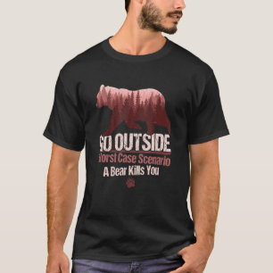 Lägret Worst Case Scenario Camping T Shirt