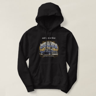 LågRider-Plocka upp Lastbil Basic Hooded Sweatshir Hoodie