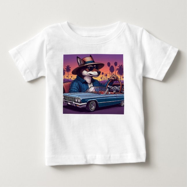 Lågrider Wolfy T Shirt (Framsida)