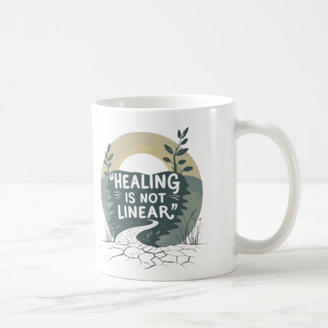 Lagring är inte linjärt - Motiverad offert Mugg (Höger)