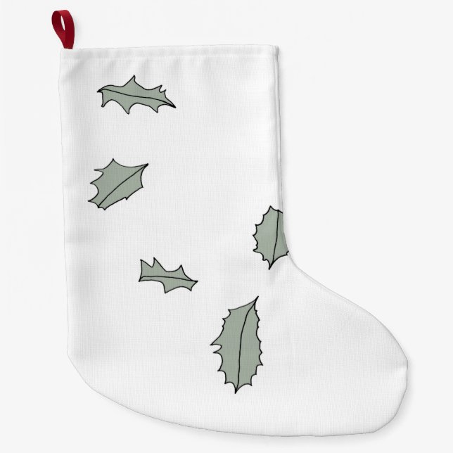 Lagring av drivholly Lövs Stor Julstrumpa (Framsidan)