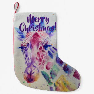 Lagring av God jul i matrisfärg Liten Julstrumpa