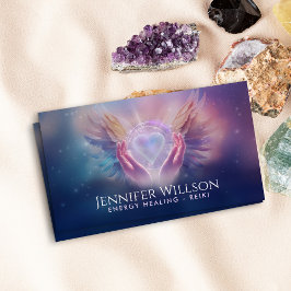 Lagring av Händer- Divine Energy Healing - Reiki Visitkort