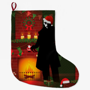 Lagring av julafton i christmas nosferatu stor julstrumpa