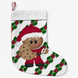 Lagring av kakor i Helgdag Gingerbröd Liten Julstrumpa