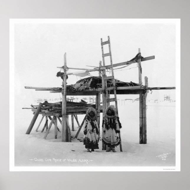 Lagring av livsmedel i Alaska 1916 Poster (Framsidan)