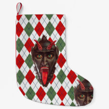 Lagring av plaid christmas krampus julafton