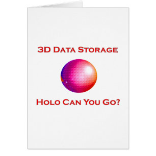 lagring för data 3D Hälsningskort
