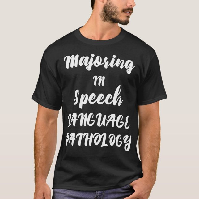 Lagring i Tal Språkpatologi Fantastisk SLP T Shirt (Framsida)