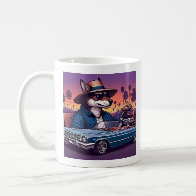 Lågryttare Wolfy Kaffemugg (Vänster)