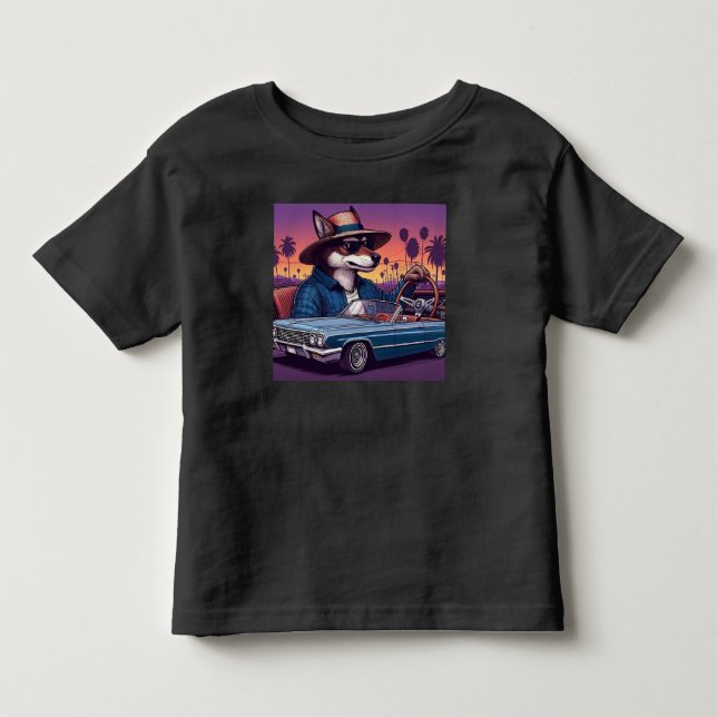 Lågryttare Wolfy T Shirt (Framsida)