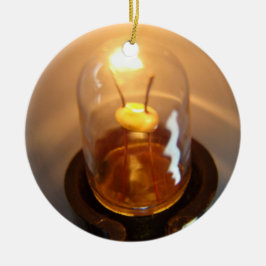 Lågspänningsljuslampa Julgransprydnad Keramik