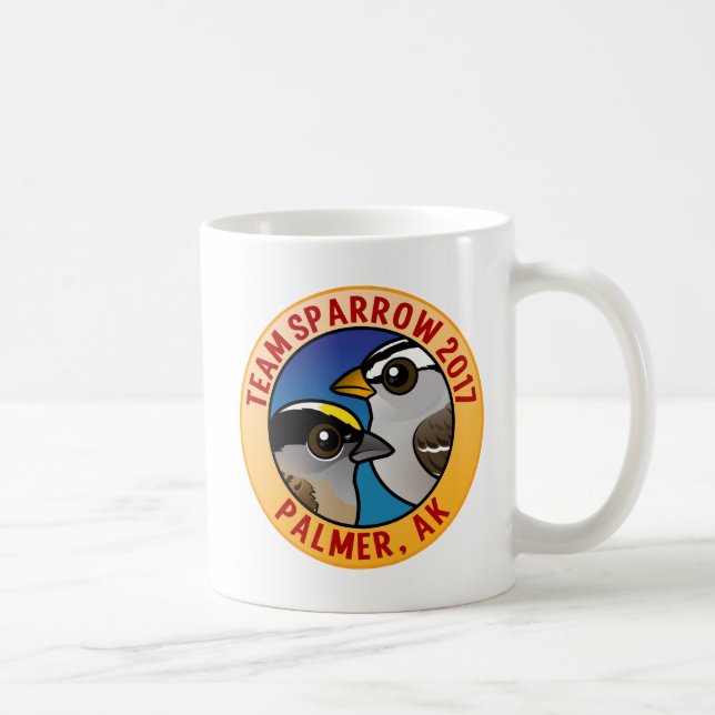 LagSparrow GCSP WCSP tillsammans V3 2017 Kaffemugg (Höger)