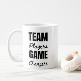 Lagspelare Inspirerande Citat Affärsgåva Kaffemugg
