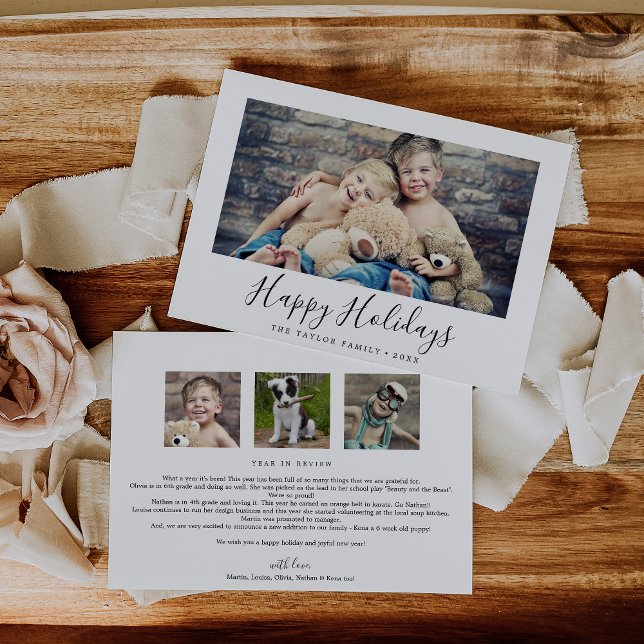 Lägsta Glad helg-år i granskningslandskapet Julkort (Skapare uppladdad)