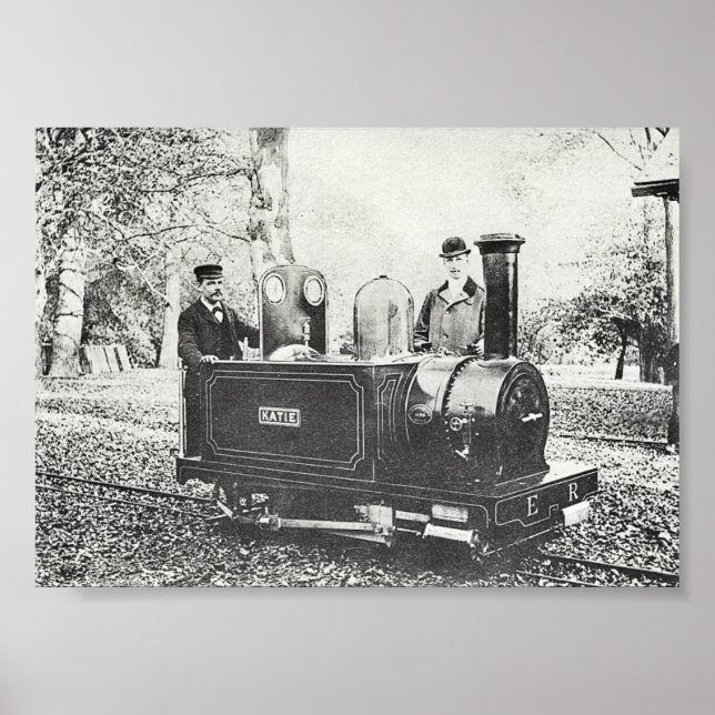 Lägsta provmotor Eaton 1896 Viktoriansk Poster (Framsidan)