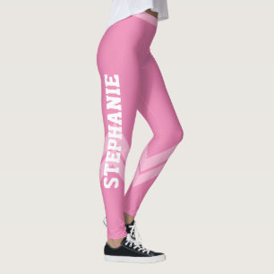 Lagstiftning om och modern Chic för rosa Leggings