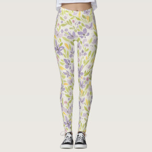 Lagstiftning om utformning av Lavendar- och Grönt Leggings