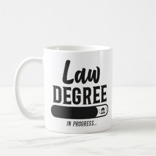 Lagstiftningsexamen i Student i juridik pågår i Kaffemugg
