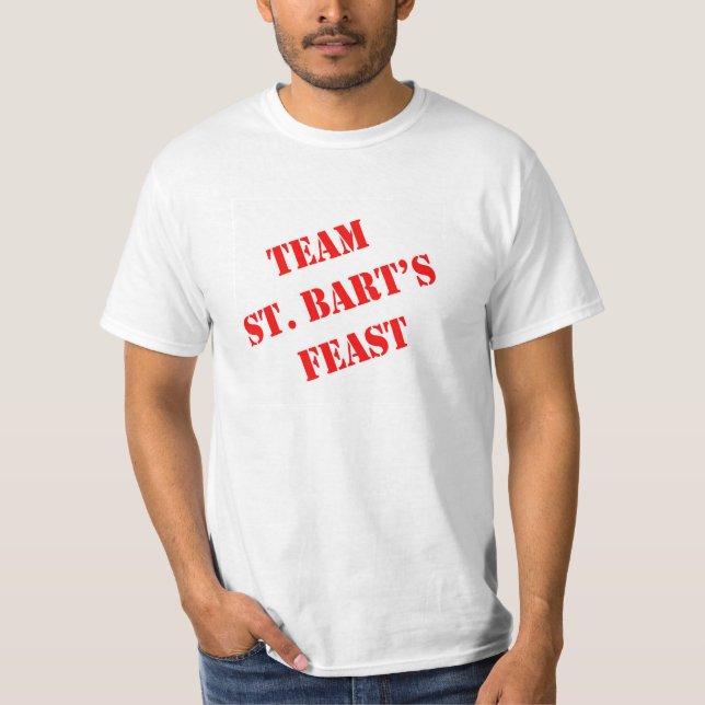 LagSts Bart festmåltid Tee (Framsida)