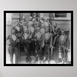Lagstudenter av den Howard universiteten 1899 Poster