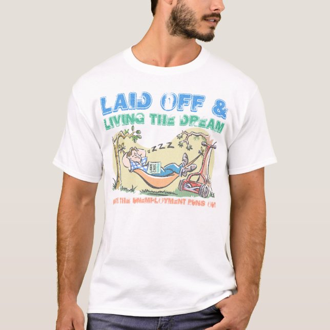 Lagt av & bo drömmen t-shirt (Framsida)