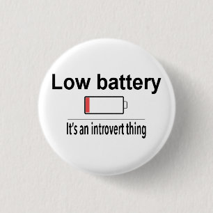 Lågt batteri knapp