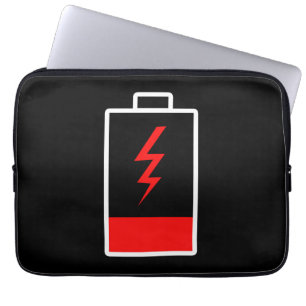 Lågt batteri laptop fodral