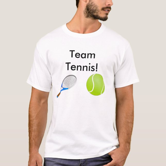 Lagtennis! T-shirt (Framsida)