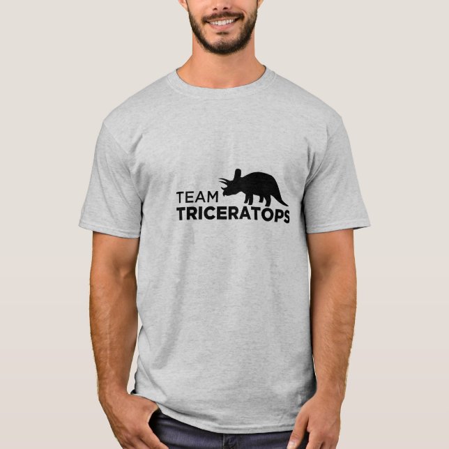 LagTriceratopsT-tröja Tee (Framsida)