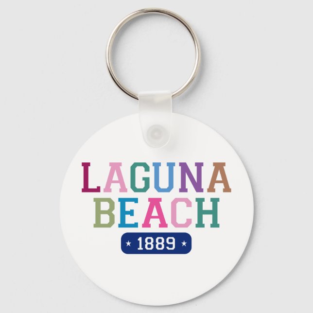 Laguna Beach 1889 Nyckelring (Framsida)