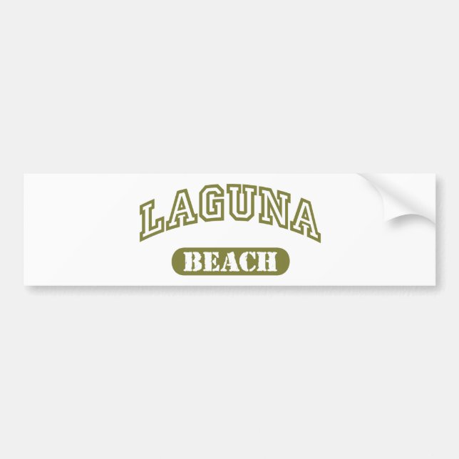 Laguna Beach Bildekal (Framsidan)