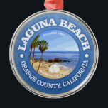 Laguna Beach (C) Julgransprydnad Metall<br><div class="desc">Laguna Beach,  Orange County,  Kalifornien.</div>