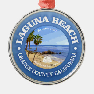 Laguna Beach (C) Julgransprydnad Metall